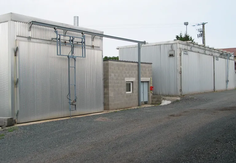 Cellules de pré-séchage et de séchage de la scierie